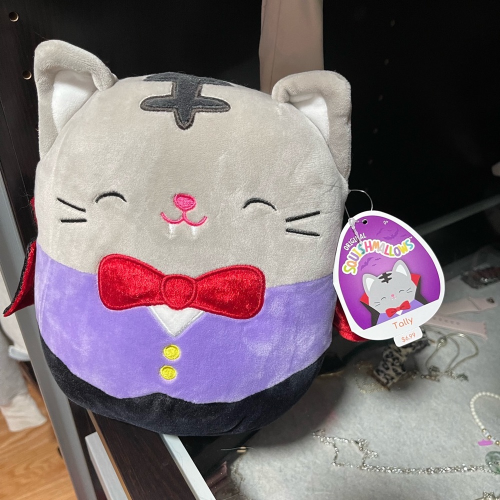 Squishmallow limited edition Halloween cat